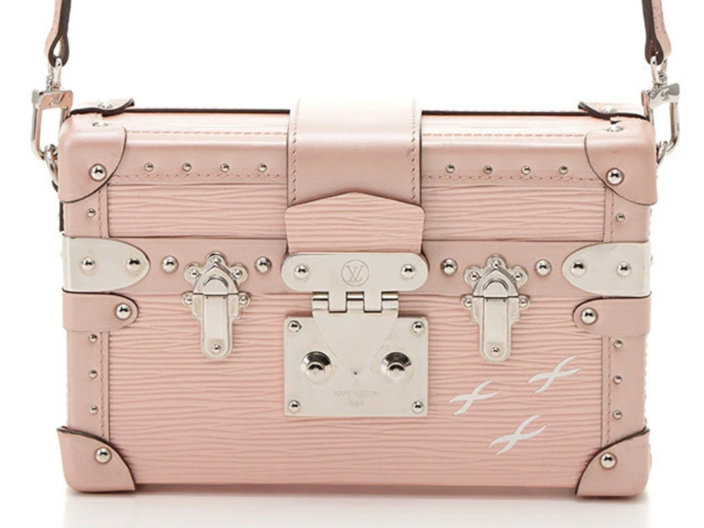 LOUIS VUITTON Bag Shoulder Malle Epi Pink